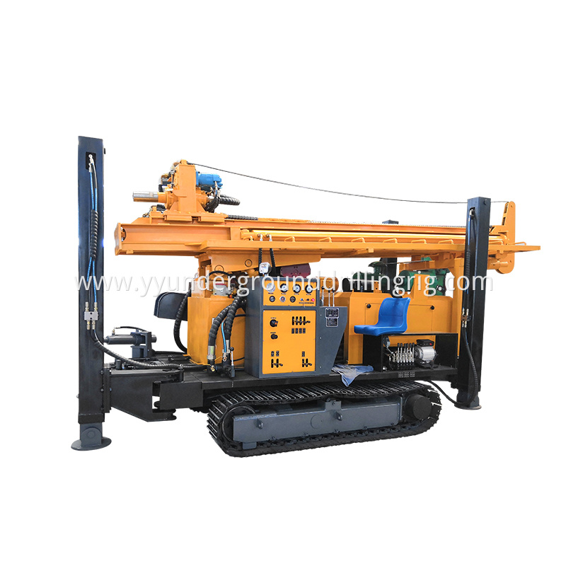 High Quality Fy300 Ce Hydraulic Small Portable Water Well Drilling Rig Machine For Sale Prices Buyers 2